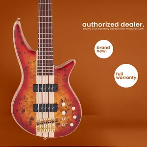 Jackson Pro Series | Spectra Bass SBP V | Электрическая бас-гитара | Прозрачный вишневый градиент