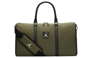 Монограмма Сумка Duffel Зеленая Молния Зеленый Jordan, Светло-Оливковый
