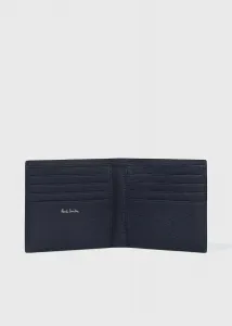 Металлический укороченный бумажный кошелек с логотипом