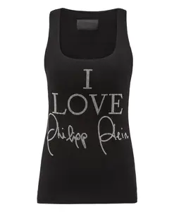 Майка Philipp Plein, черный