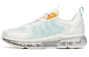 Кроссовки мужские низкие белые/зеленые Anta