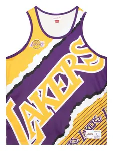 Топ Jumbotron 2.0 NBA Lakers без рукавов Mitchell & Ness, желтый