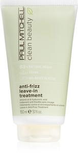 Несмываемый разглаживающий кондиционер Clean Beauty Anti-Frizz для непослушных, склонных к пушению волос Paul Mitchell, 150 мл