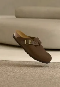 Бостонские плетеные узкие тапочки леои/леве Birkenstock, Carafe