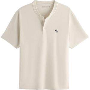 Abercrombie＆Fitch Футболка мужская светло-бежевая