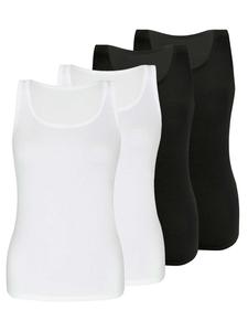 Майка Sassa 4er Sparpack Top, черный