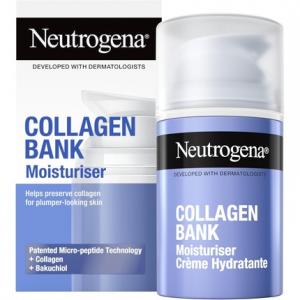 Увлажняющий крем для лица Collagen Bank с бакучиолом для ежедневного антивозрастного ухода Neutrogena