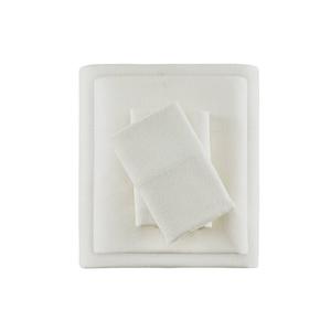 Комплект постельного белья True North от Sleep Philosophy Cosy из хлопковой фланели, цвет Ivory