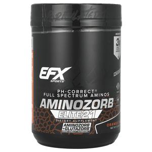 EFX Sports, AminoZorb Elite 21, апельсиновый всплеск, 390 г (13,76 унции)
