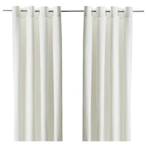 Затемняющие гардины Ikea Merete, 2 шт, 145x300, белый