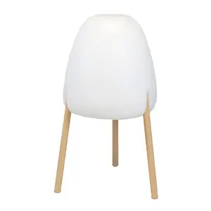 Уличный торшер со встроенным светодиодом Rocket 70 New Garden, белый