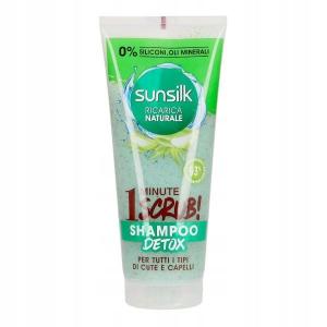 Детокс-шампунь-СКРАБ за 1 минуту с алоэ SUNSILK 200 мл - свежесть и питание