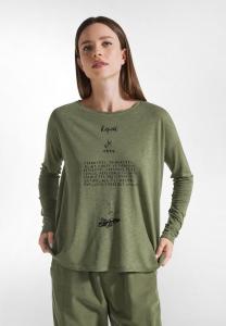 Топ Deha Long sleeved top, Green