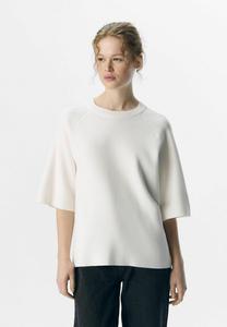 Футболка Object Basic T-shirt, Cloud Dancer/Off-White