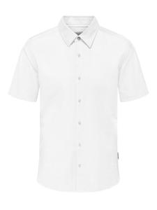 Рубашка Slim Fit на пуговицах Only & Sons Cantley, белый