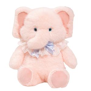 Мягкая плюшевая кукла Cute Soft Bib Baby Elephant высотой 45 см MLING, розовый