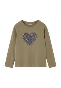 Топ Vertbaudet Long sleeved top, Olivgrün/Green