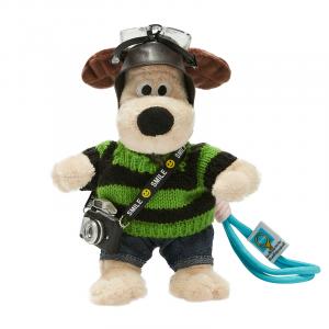 Сумка через плечо для телефона с камерой Dog, брелок-ленточка, крутая игрушка пилота Dog плюшевый кулон высота 23см Bowl