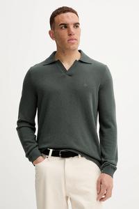 Свитер из смесовой шерсти Marc O'Polo, зеленый