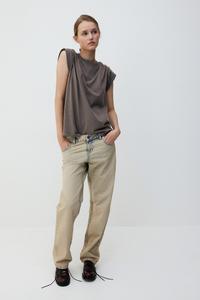 Футболка оверсайз H&M, серый