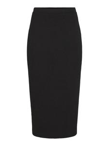 Юбка до колена Vila Rock, черный