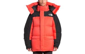 Пуховик унисекс Flaming Orange The North Face, оранжевый