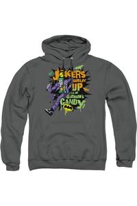 Толстовка с капюшоном Batman Goblin Candy для взрослых Gildan, цвет charcoal