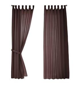 Штора Gardinenbox, 140x245 см, коричневый