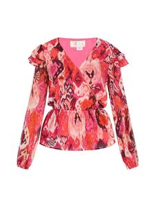 Блуза IZIA, цвет pink mehrfarbig