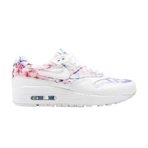Кроссовки Nike Wmns Air Max 1 Print 'Cherry Blossom', белый
