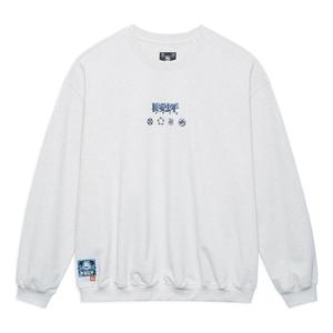 Спортивная толстовка Li-Ning BadFive Changan Boy Graphic Sweatshirt 'Grey' AWDSI47-1, серый