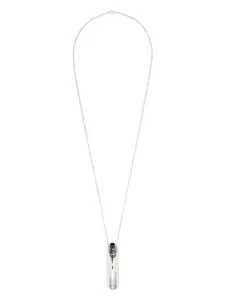 Ожерелье с подвеской «Рябь» Eddie Borgo, серебяный