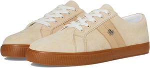 Кроссовки Lauren Ralph Lauren Janson II Suede & Nappa Leather Sneakers, цвет Sand Dune