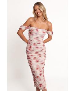 Женское миди-платье Cyra Petal and Pup, Rose