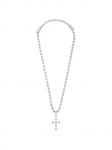 Колье с подвеской DIESEL, серебряный