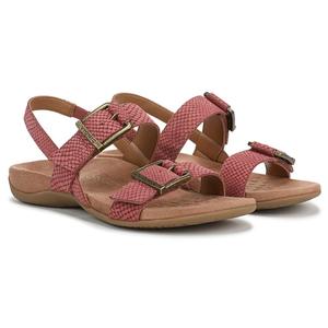 Босоножки на ремешке Reese Vionic, withered rose leather