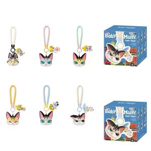 Пин-подвеска Baby Molly и Baby Tabby вместе в детский сад POP MART