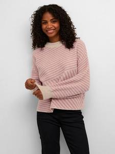 Джемпер из смеси шерсти verana KAFFE, цвет Beige/Lilac