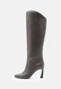 Сапоги на высоком каблуке Zign, Dark Brown