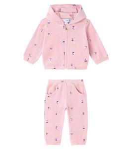 Комплект из детской толстовки с цветочным принтом и спортивных штанов Tartine et Chocolat, Eglantine