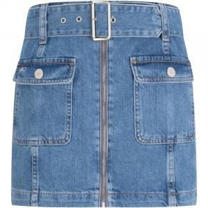 Tommy Hilfiger Джинсовая короткая юбка Denim Blue