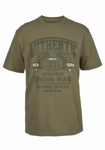 Man's World Футболка в оливковом цвете