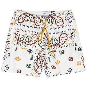 Плавки Rhude Logo Swim Trunks, Cream