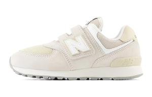 New Balance 574 Low Top Детские кроссовки для бега Бежево-серые белые Детские New Balance, Серый белый/Светло-бежевый