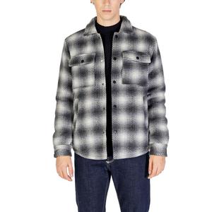 Черная шерстяная куртка Gianni Lupo