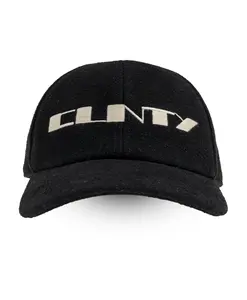 Бейсболка с вышивкой Rick Owens, черный