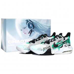 Nike Air Max Impact 3 амортизирующие низкие баскетбольные кроссовки мужские blue green white