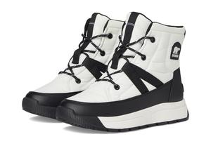 Ботинки женские SOREL Whitney Iii Mid водонепроницаемые стеганые, бело-черный