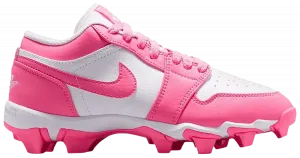 Кроссовки Air Jordan 1 Low Cleat GS, розовый