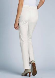 Брюки GOLDNER Baumwollhose ANNA, кремовый